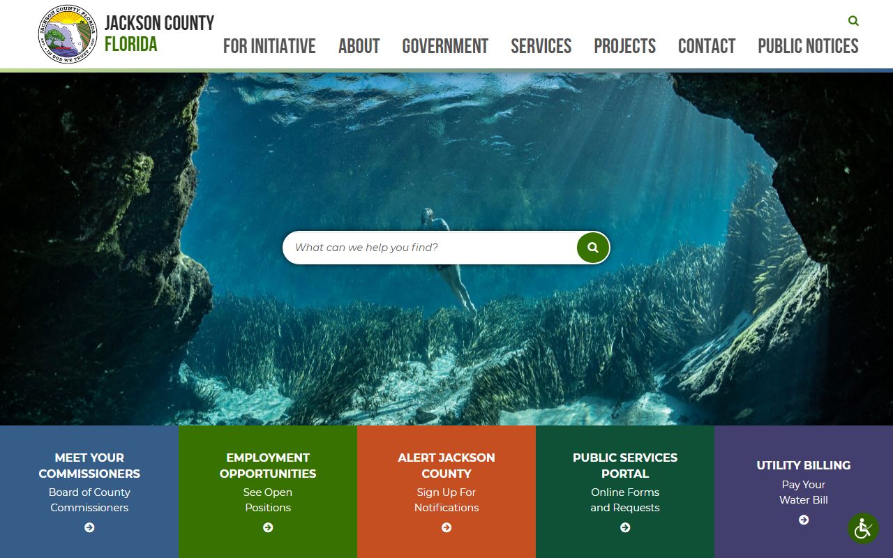 Jackson County Property Appraiser website for searching Jackson County property records